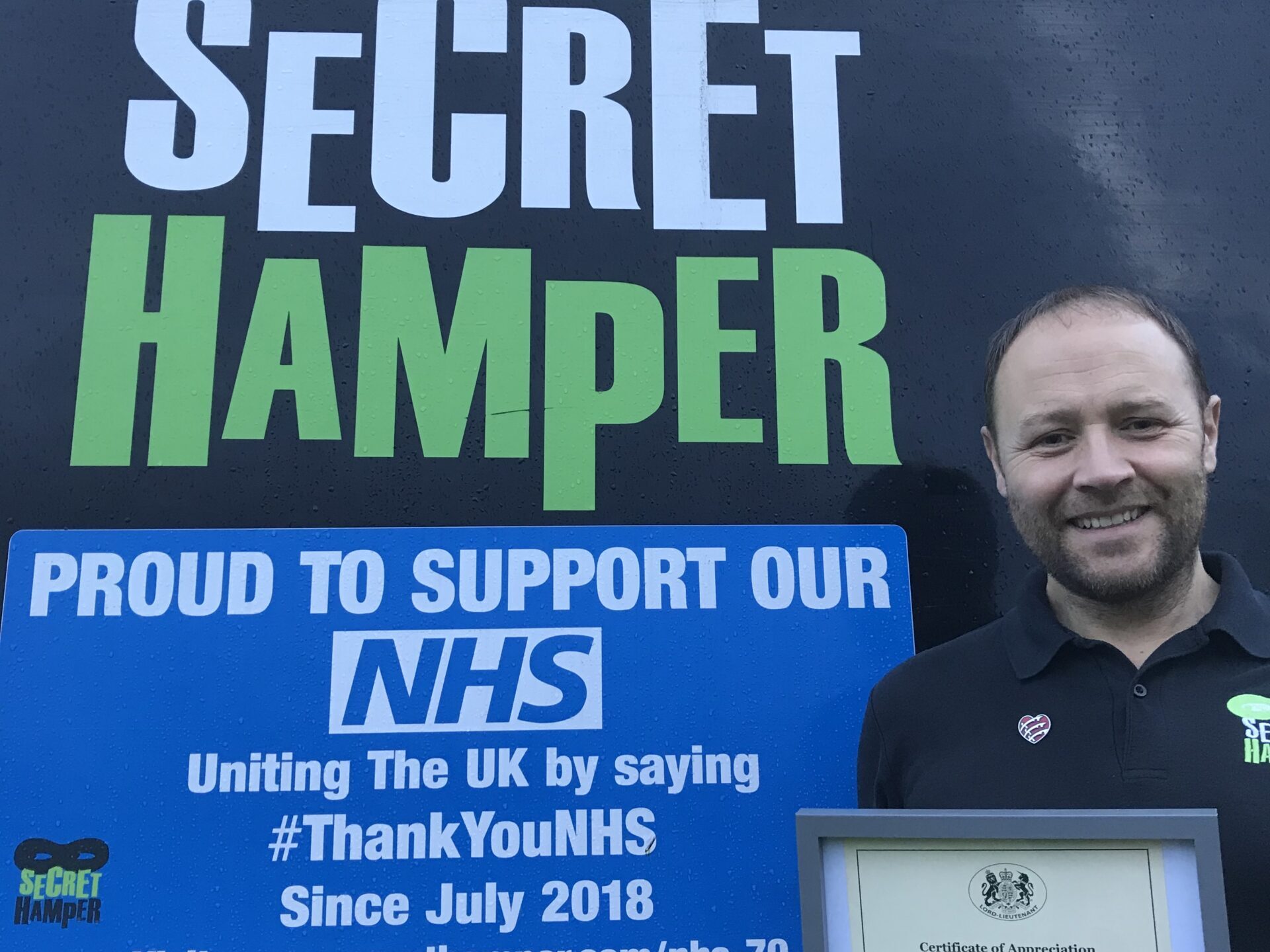 Certificate of Appreciation